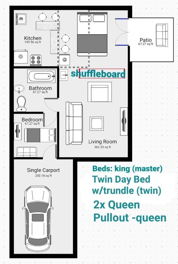 Hidden Gem Guest House Panama City Beach Eksteriør billede